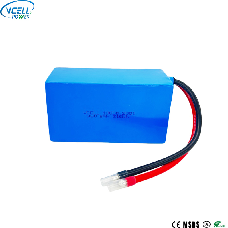 36V 6000mAh 10S3P 18650 Lithium Ion Battery