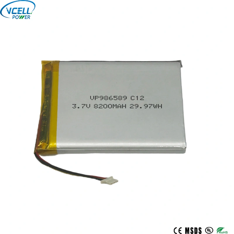 986589 3.7V 8200mah New LiPo Battery