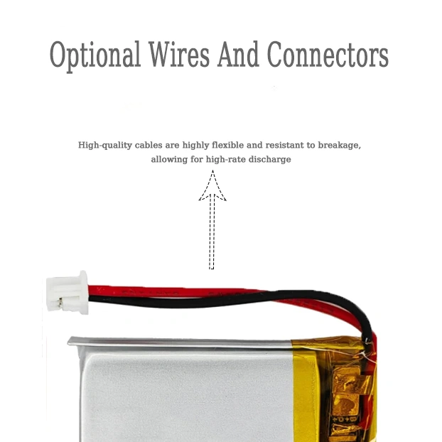 373040 3.7V 370mAh Ultra-Thin LiPO Battery