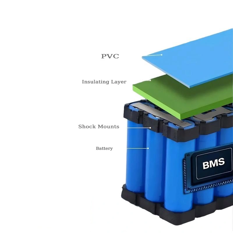 12.8V 6400mAh Rechargeable LiFePO4 Battery Pack